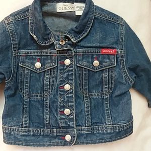 12M Baby Guess Jean Jacket